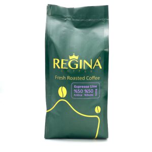 دان قهوه 50/50 رجینا 1kg (اسپرسو لاین)